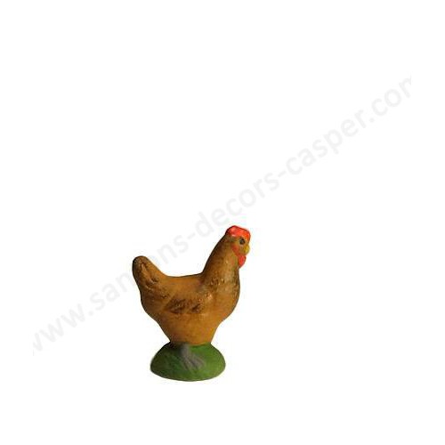 Poule (Rousse, noire ou blanche selon stock)