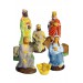 Set de 8 pièces nativité avec Vierge bleue