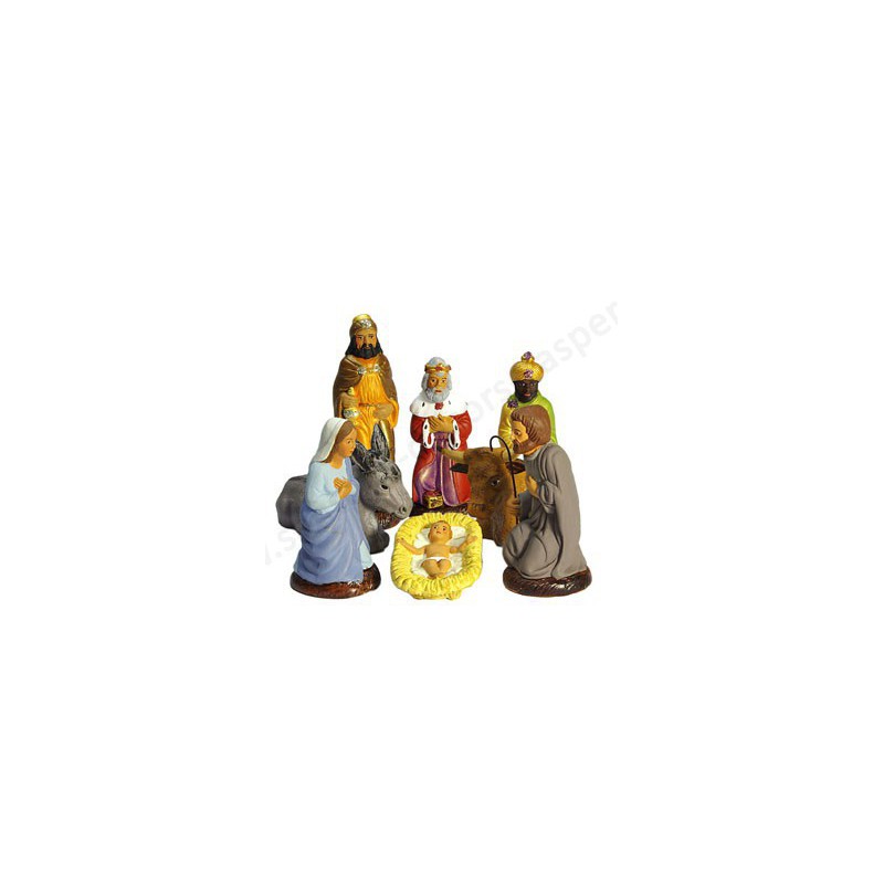 Set de 8 pièces nativité